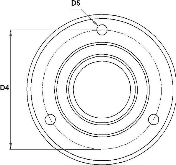 Actual product image kaiserkraft Ball caster with recessed sheet steel housing
