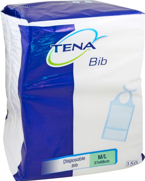 Immagine prodotto Tena Bavaglino tovagliolo protettivo M/L 37 x 68 cm (150 x, M, L)