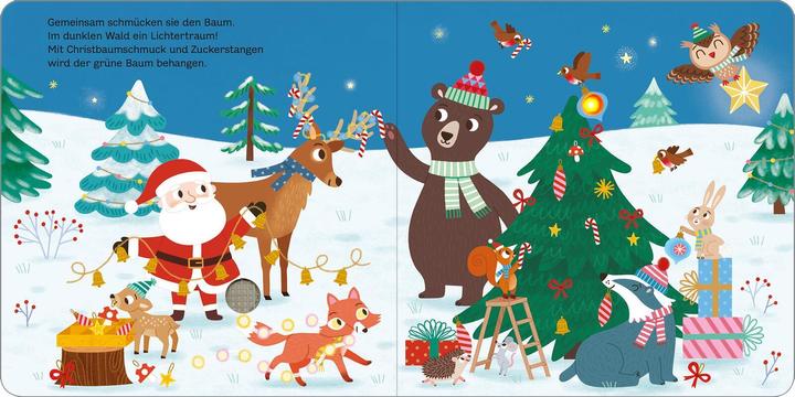 Produktbild Mein blinkendes Soundbuch - Weihnachten im Wald (Deutsch, Maria Höck, 2022)
