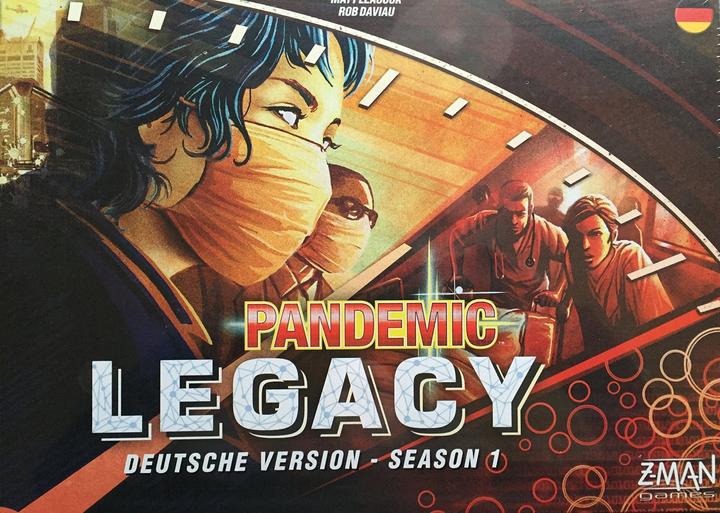 Immagine prodotto Asmodée Pandemic: Legacy - Stagione 1 Rosso (Tedesco)