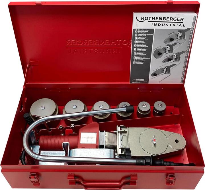 Actual product image Rothenberger Industrial Muffenschweissgerät CR-ZRJQ-63T 800 W inkl. Kunststoff-Rohrschere Ø 42 mm im
