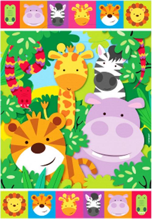 Produktbild Amscan Jungle Friends Party Tüten (8 Stück)