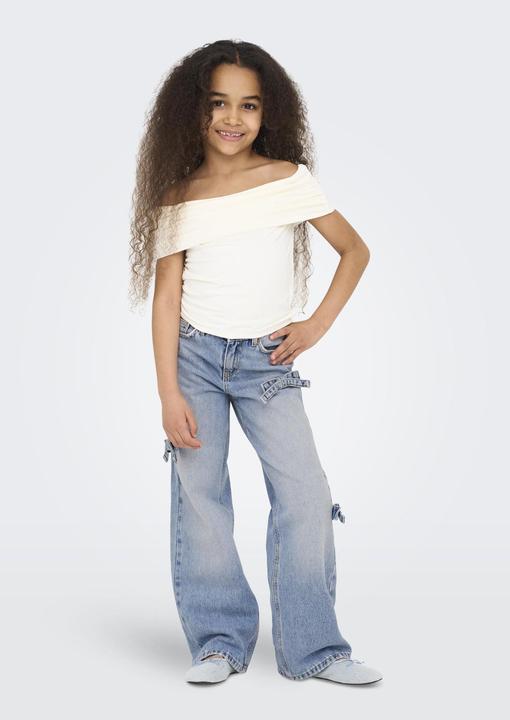 Produktbild Only KOGHOPE Weiter Beinschnitt Jeans Jeans mit weitem Bein (128)