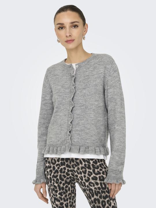 Actual product image JdY Jdyletty L/S On Frill Cardigan Knt Noos (L)