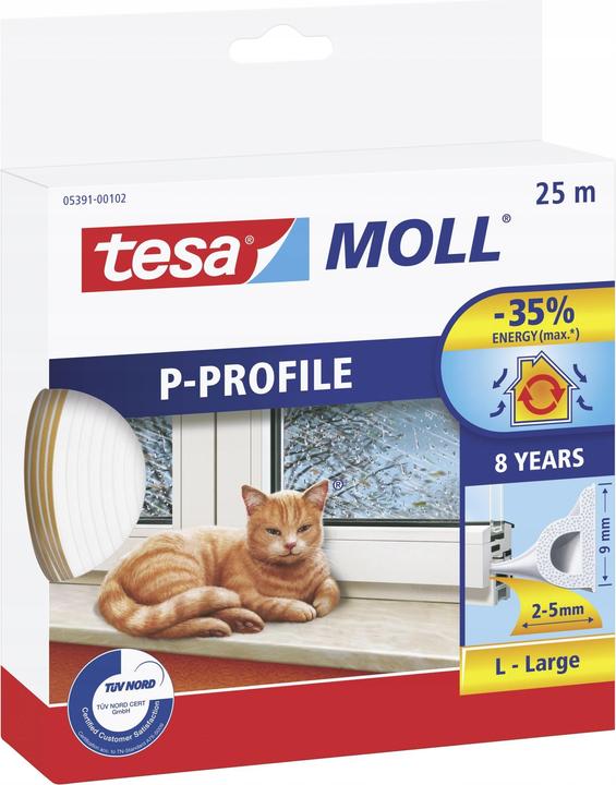 Produktbild tesa P-Profil Gummidichtung