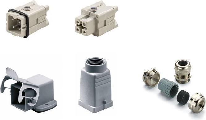 Actual product image Weidmüller Connector set IndSt 3p, Met. 1712580000