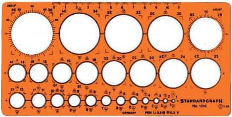 Standardgraph Circle template