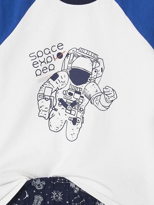 Immagine prodotto Vertbaudet Confezione da 2 pigiami lunghi da ragazzo con stampa spaziale (92)