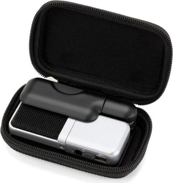 Actual product image Samson Go Mic USB microphone with Audiofly InEar headphones