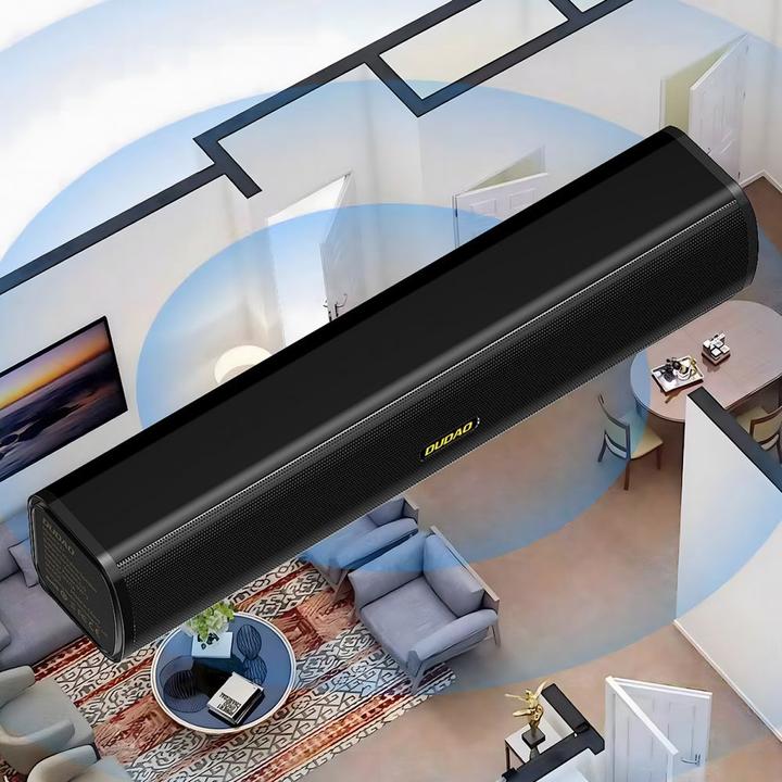 Actual product image Dudao Y2+ Bluetooth 5.0 speaker 2400 mAh - black (6 h)