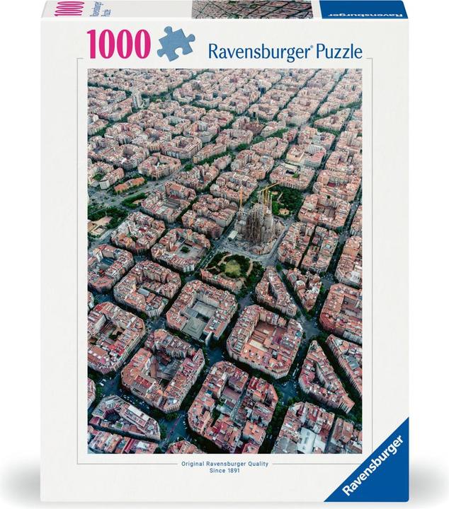 Productafbeelding Ravensburger Puzzel 12000466 - Barcelona van boven - 1000 stukjes puzzel voor volwassenen en kinderen van (1000 onderdelen)
