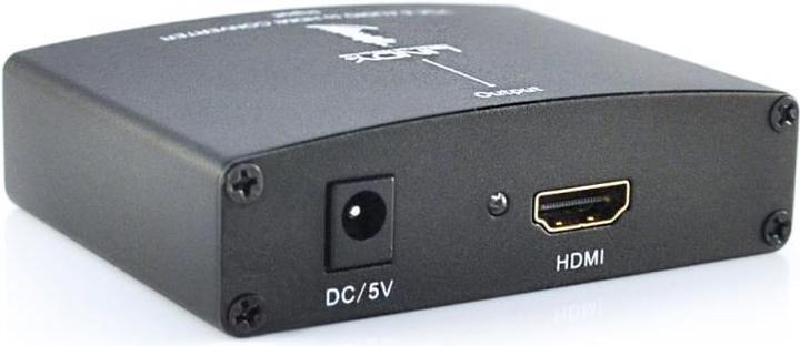 Actual product image Lindy VGA + Audio to HDMI Converter Maximum resolution 1080p no scaling (Extender)