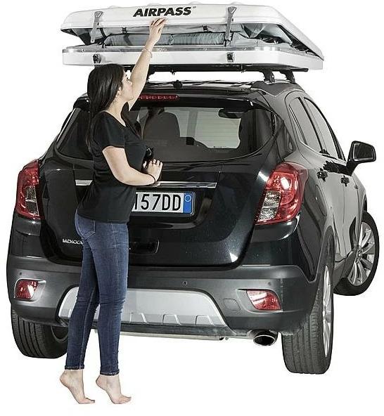 Produktbild Airpass Dachzelt Variant Medium 210 cm x 145 cm (Dachzelt, 65 kg, 3 Personen)