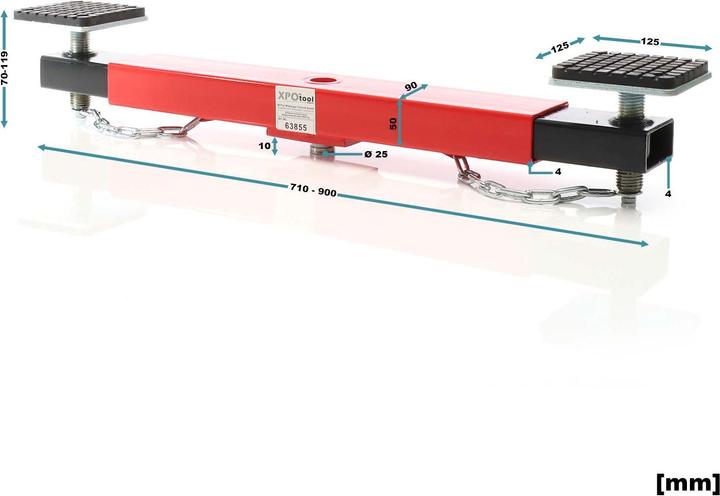Produktbild XPOtool Wagenheberbrücke