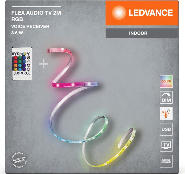 Immagine prodotto Ledvance Nastro LED (RGB, 200 cm, Interno)