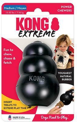 Actual product image KONG Extreme (Retrieval, Dog food toy, Dog chew toy)