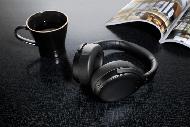 Actual product image JVC HA-S100N - Headphones with microphone - full size - Bluetooth - wireless, wired - active G (ANC, 25 h, Cable)