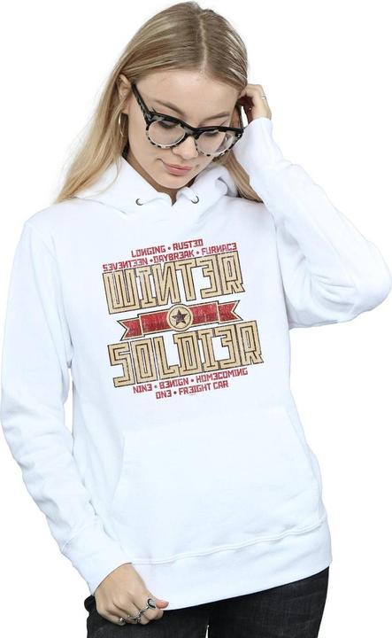 Immagine prodotto Winter Soldier Trigger Badge Felpa con Cappuccio Donna (XL)