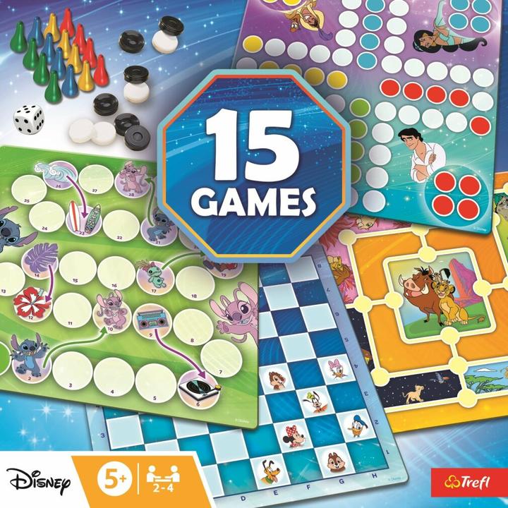 Immagine prodotto Trefl TR Set di giochi 15in1 Disney EST LV LT SWE FIN