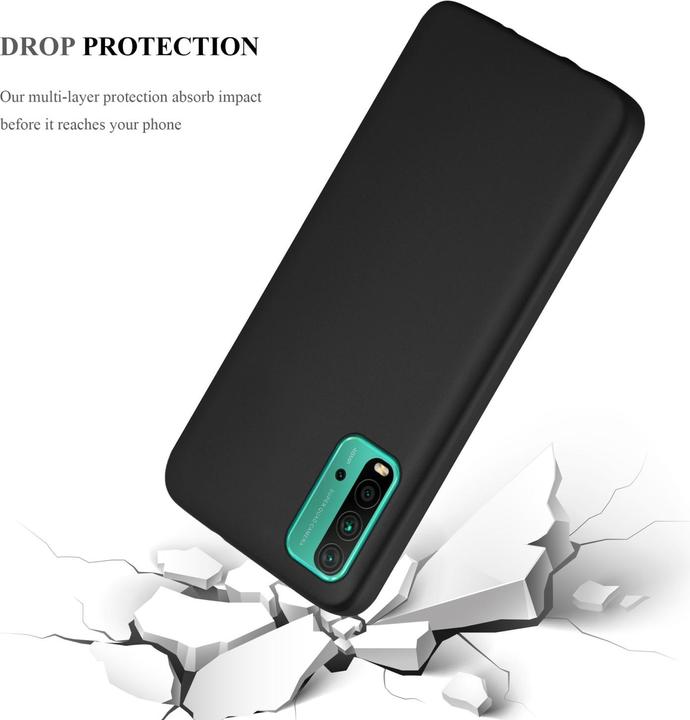 Image du produit Cadorabo TPU Matt Metallic Cover (Xiaomi Redmi 9T, Xiaomi Poco M3)