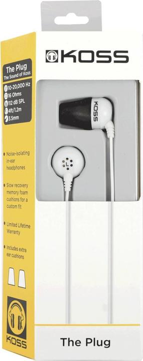 Actual product image Koss The Plug (NC, Cable)
