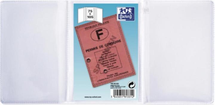 Produktbild Oxford Ausweishlle, PVC, 3-fach, 0,20 mm, 75 x 105 mm (1 x)