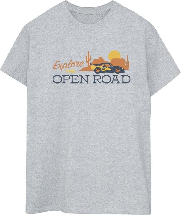 Immagine prodotto Disney Cars Explore The Open Road Maglietta Ampia Donna (4XL)