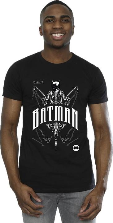 Immagine prodotto Batman Maglietta Scheletro di Pipistrello Uomo (S)