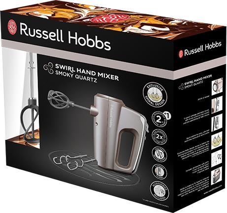 Produktbild Russell Hobbs 25892-56 Mixer Handmixer 350 W Quartz metallic (350 W)