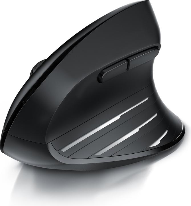 Produktbild CSL ergonomische Maus, Funk, Vertikal, optisch, kabellos, 2,4Ghz & Bluetooth, Armschonend, 2400 dpi (Kabellos)