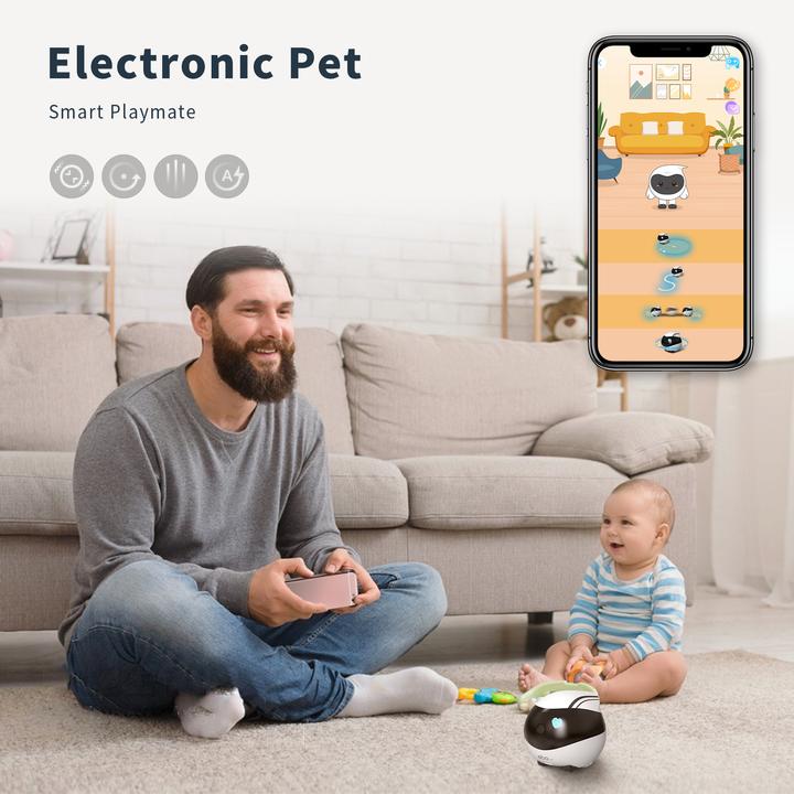 Actual product image Enabot EBO X surveillance robot with WLAN camera (3840 x 2160 pixels)