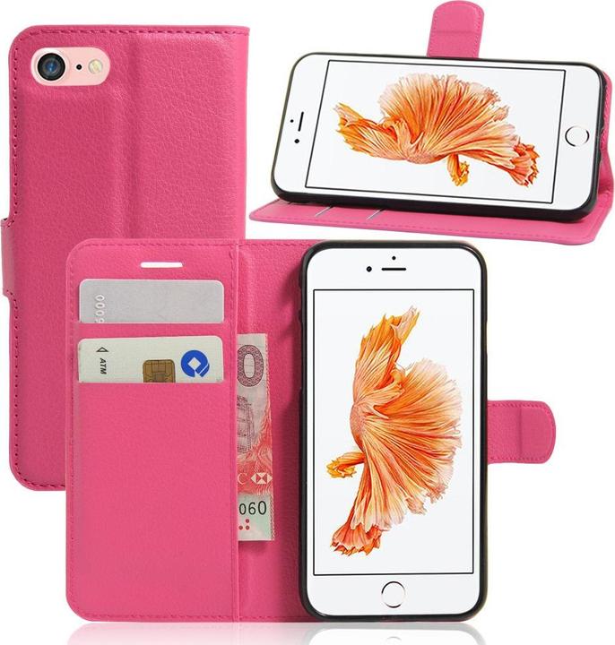 Image du produit Cover-Discount Étui en cuir Compartiments pour cartes (Apple iPhone 7, Apple iPhone 8)
