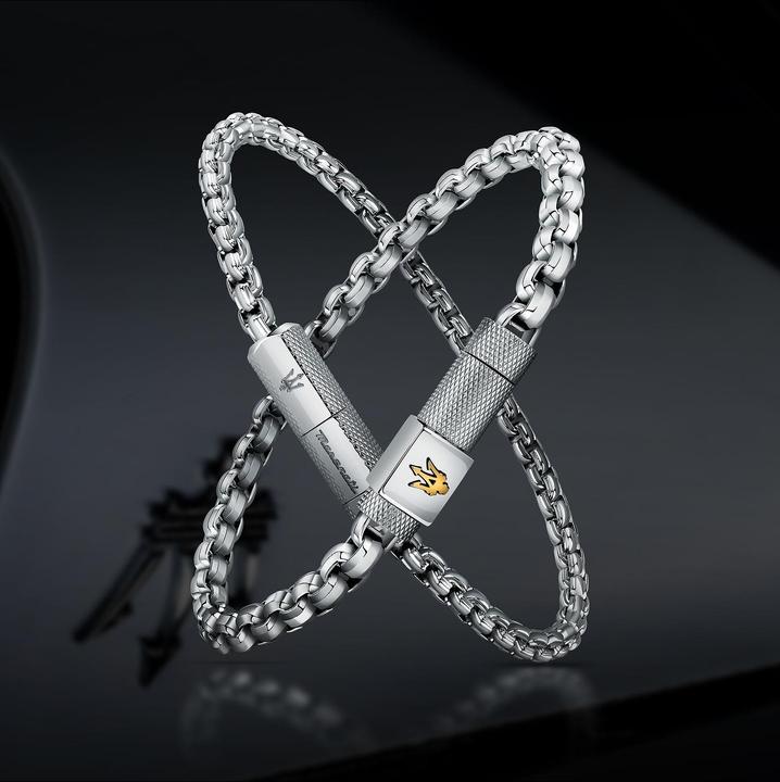 Produktbild Maserati Steel Armband (22 cm, Edelstahl)