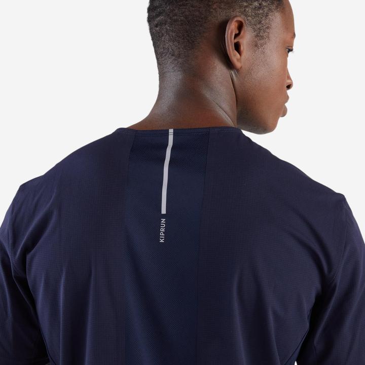 Produktbild Kiprun Laufshirt kurzarm Herren atmungsaktiv - blau (XL)