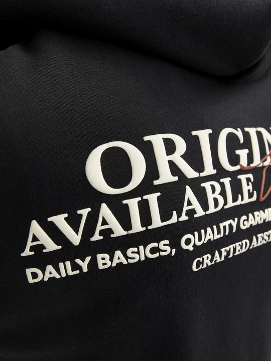 Actual product image Jack & Jones Jorislington Back Sweat Hood Sn (XL)