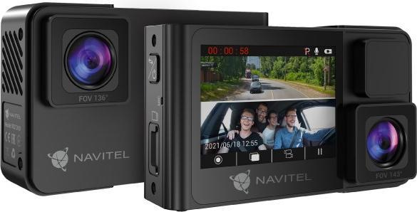 Produktbild Navitel RS2DUO Dashcam (Eingebaute Anzeige, Akku, Eingebautes Display, Bluetooth, Nachtsicht, Eingebautes Mikrofon, Full HD)