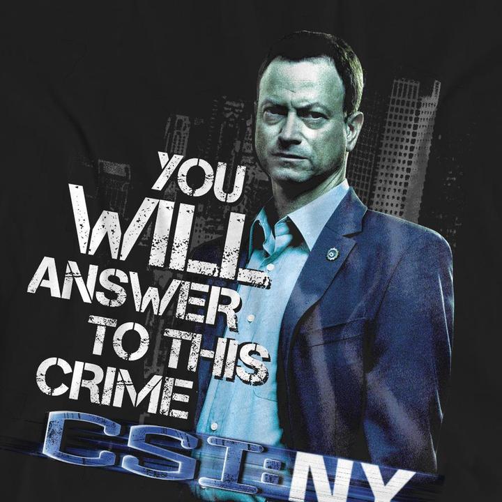 Immagine prodotto Csi: NY You Will Answer Maglietta Adulto Unisex (L)