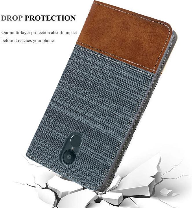 Productafbeelding Cadorabo Boek Jeans Optiek Cover (Lenovo K6, Lenovo K6 Power)
