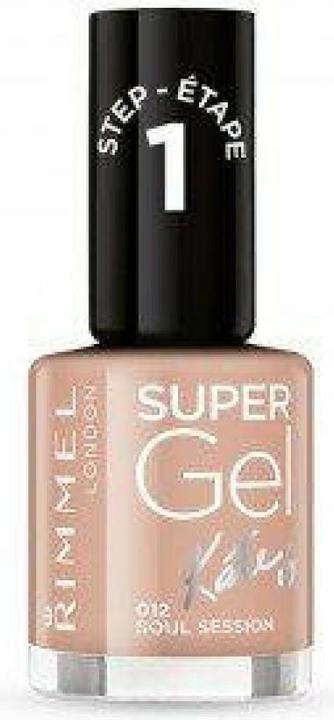 Actual product image Rimmel London RIMMEL Super Gel Nail Polish No. 052 Camo 12ml (052 Camo, Gel-Effect Nail Polish)