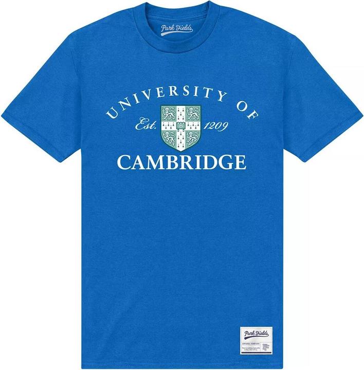 Actual product image Cambridge University Unisex Adult Est 1209 T-Shirt (XXL)