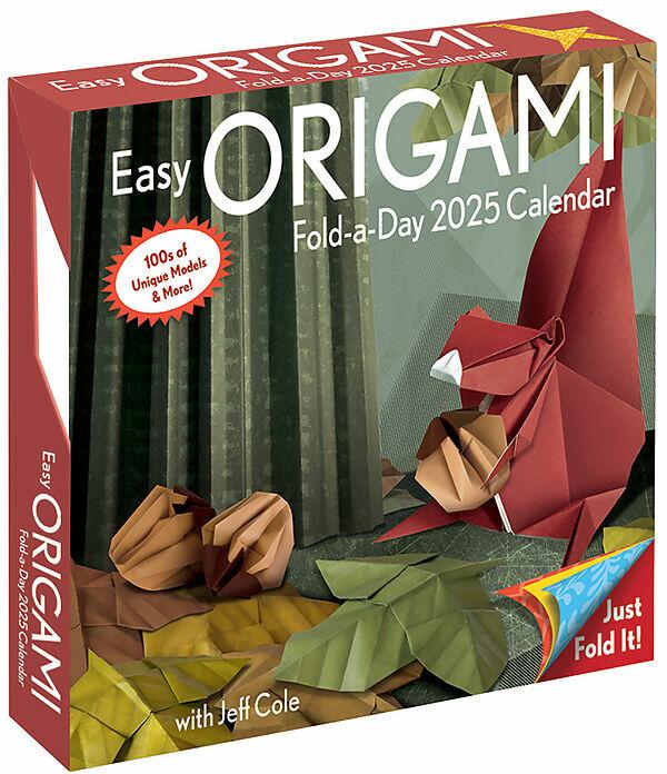 Produktbild Easy Origami 2025 Fold-A-Day Calendar (23 x 17 cm, Englisch)