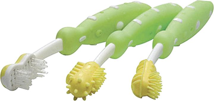 Immagine prodotto Nuby Set di 3 spazzolini da denti (Morbido, 3 x)