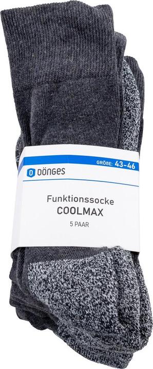 Immagine prodotto Dönges Calzino funzionale Coolmax, grigio, taglia 43-46 (43 - 46)