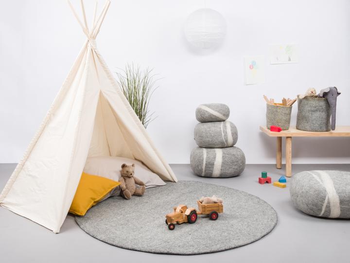 Actual product image Myfelt Round Flat XL (Ø 200 cm)