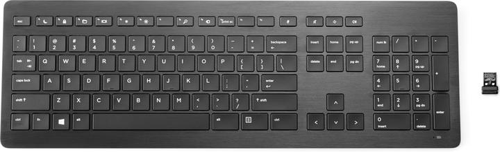 Actual product image HP 917665-041 Keyboard RF Wireless QWERTY German (DE, Cable, Wireless)