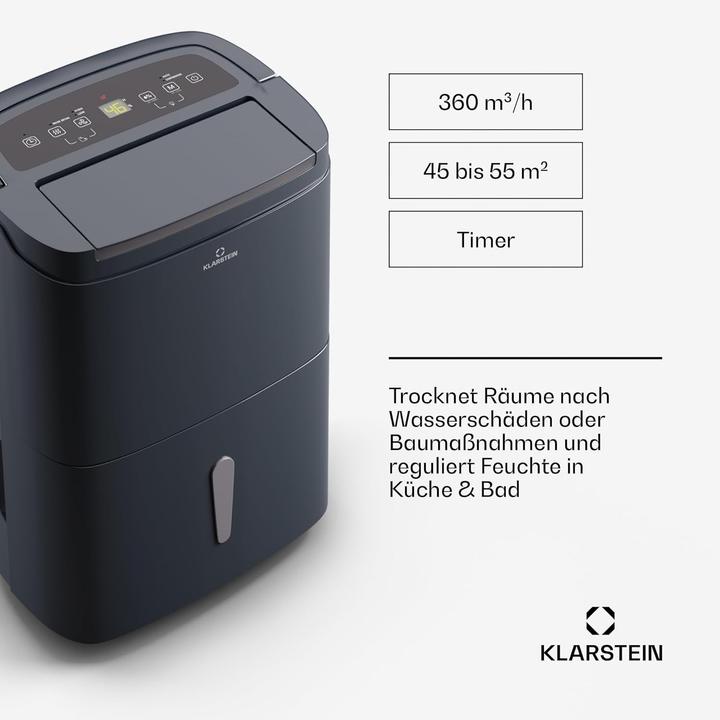 Produktbild Klarstein Luftentfeuchter (55 m², 50 l/24h)