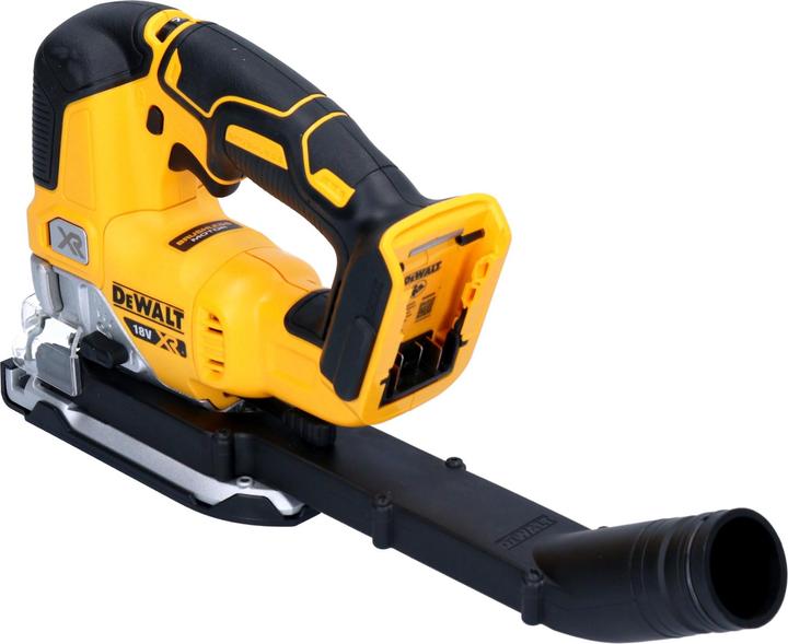 Actual product image DeWalt DCS 334 E1T Akku Pendelhub Stichsäge 18 V Brushless + 1x Powerstack Akku 1,7 Ah + Ladegerät