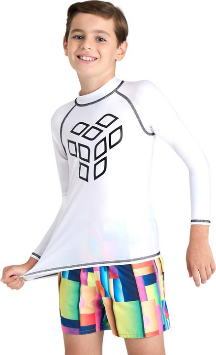 Produktbild Arena Unisex Jr Rash Vest L/S Graphic (128)