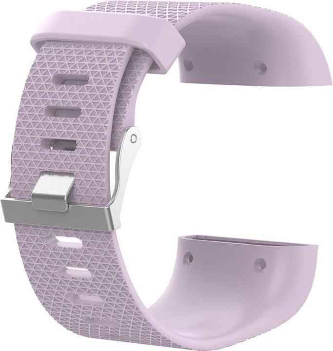 Image du produit JTI Bracelet compatible avec Fitbit Surge, violet clair - L (Silicone)