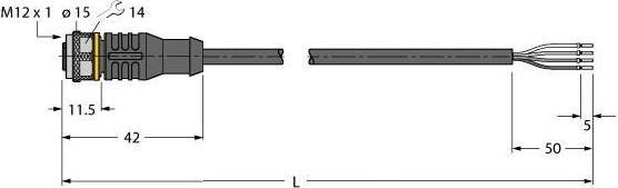 Actual product image Turck Actuator- (2 m)